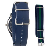 Folli Follie Blue Leather Dress Watch